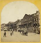 York Hotel and The Parade [Stereoview 1860s]